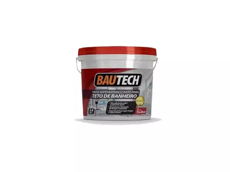 Bautech Tinta Teto de Banheiro 3,6L