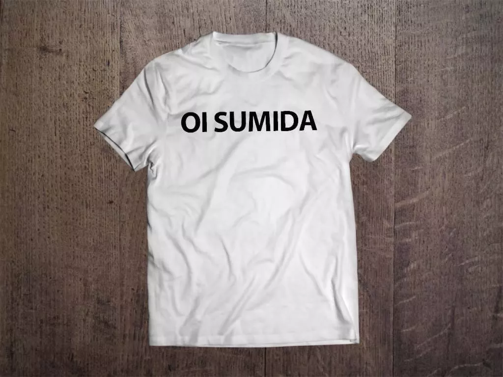 Camiseta Oi Sumida