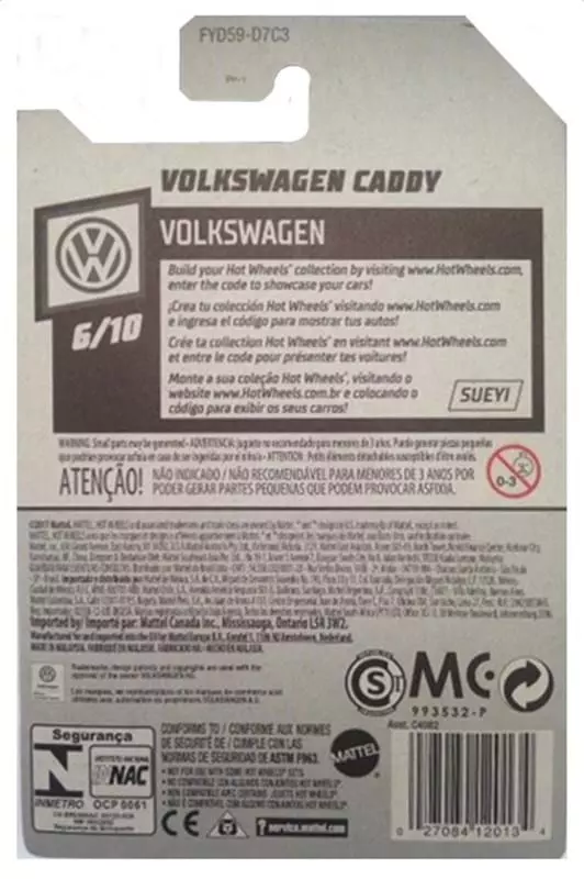 Volkswagen Caddy - FYD59