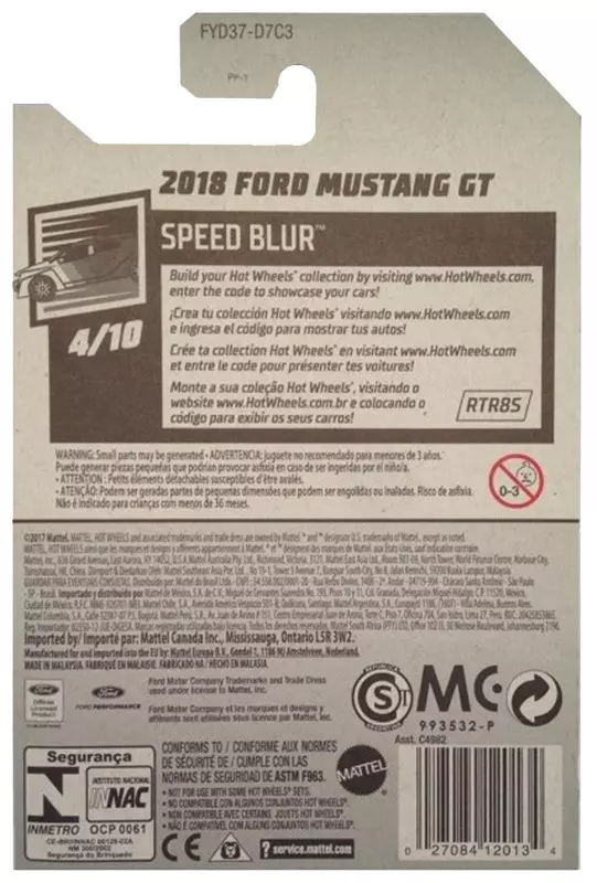 Ford 2018 Mustang GT - FYD37