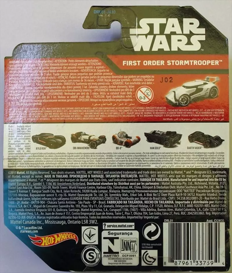 Star Wars First Order Stormtrooper - DRL01