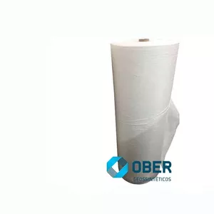 VP  Branco Véu de Poliéster para Impermeabilização (Rolo 1.00mx50m) 50m²