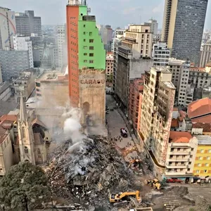 Terreno de prédio que desabou será usado para moradias populares