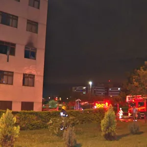 Apartamento pega fogo no Distrito Federal e prédio é esvaziado