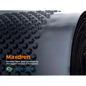 Conheça o MaxDren: produto ideal para sistemas de drenagem vertical e horizontal